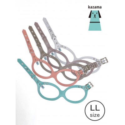 メガネハーネス【LLサイズ】エターナルグリーン(本革製)kazama premium