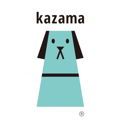 メガネハーネス【Lサイズ】ホワイト ゴールド金具 kazama standard
