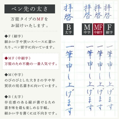 受注生産》笑暮屋 エボナイト製万年筆『宝珠Mサイズ・薫風