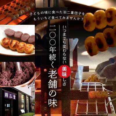 羽二重団子(急速冷凍品)焼き団子12本【023-004】