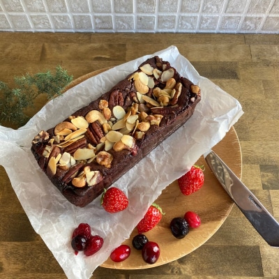 ナッツとベリーのガトーショコラ【025-002】
