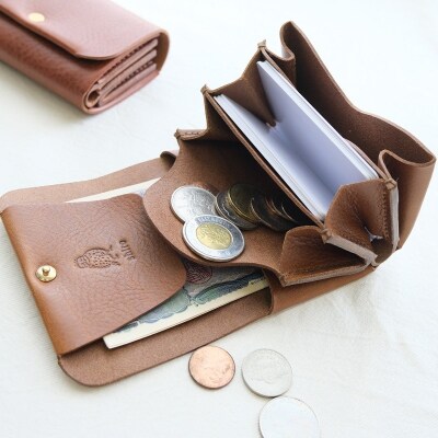Mini wallet(カラー:オリーブ)【014-003-3】