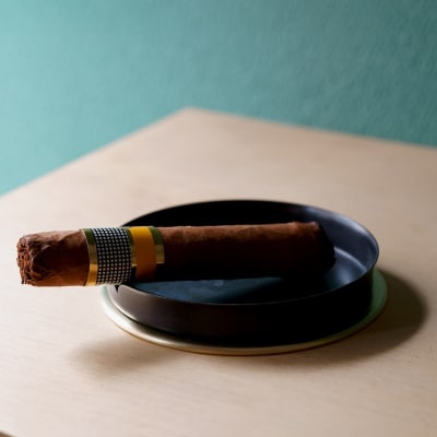 【Cigar Tray】-葉巻&たばこ用のフタ付き灰皿-【018-012】