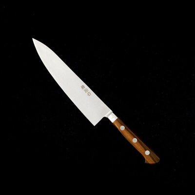 梅治作　牛刀　鍔付　160mm【062-003】