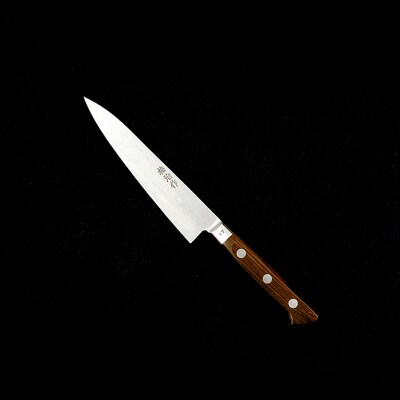 梅治作　ペティナイフ　鍔付　130mm【062-001】