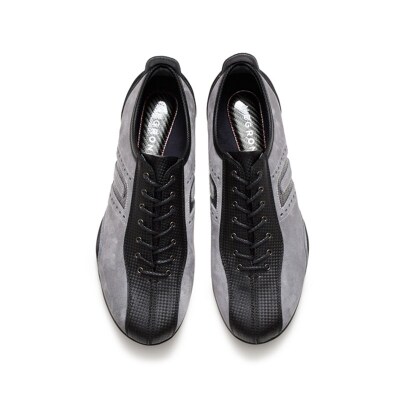 紳士靴/ドライビングシューズ(シルバーグレー、24.5cm)【041-004-1-2】