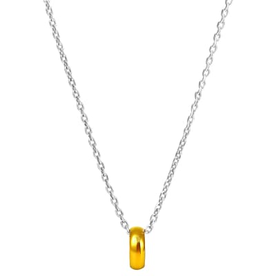 純金チャームネックレス(チャーム1個付き)【073-001】