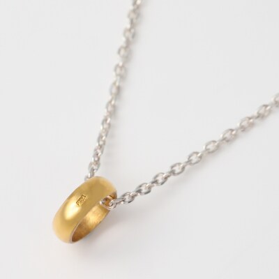 純金チャームネックレス(チャーム1個付き)【073-001】