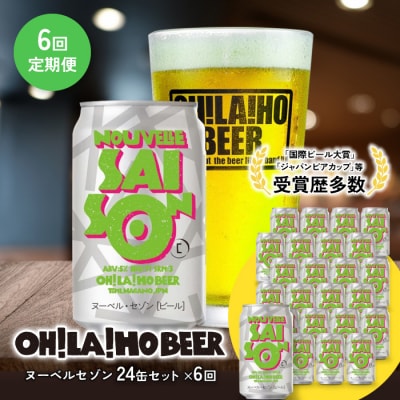 【6回定期便】オラホビール ヌーベルセゾン24本