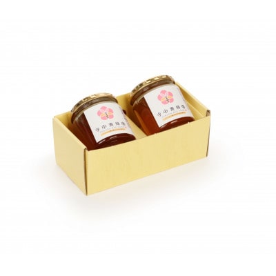 国産はちみつ「山桜」「百花蜜」ギフトセット　各280g