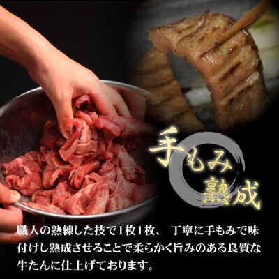 やまなか家の厳選!厚切り牛たん1kg(K6-028)