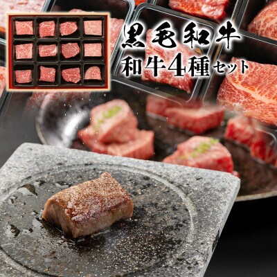 やまなか家　黒毛和牛4種セット(G-036)