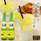 ★あさ開★レモンサワーの素「ちょいワルれもん」500ml×2本