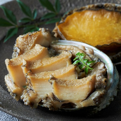 天然　岩手県産　煮あわび　約110g×2個