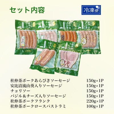 いろいろな味が楽しめる!ポークソーセージ6種920g