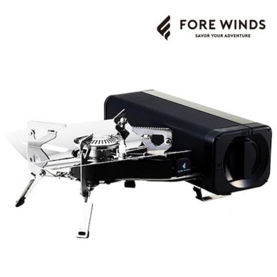 FORE WINDS フォールディングキャンプストーブ ブラック FW-FS01-BL