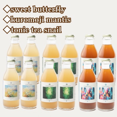 発酵ジンジャーエール 3種×4本ギフトセット