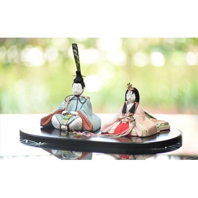 雛人形【平安雛】小判台飾り3