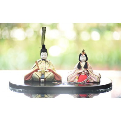 雛人形【平安雛】小判台飾り1