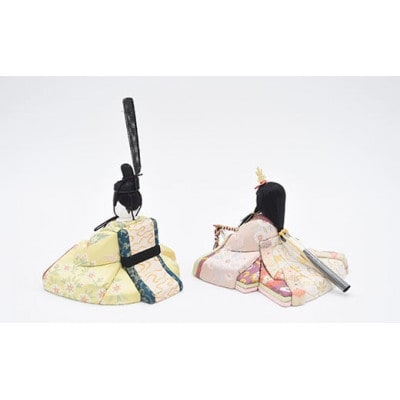 雛人形【平安雛】小判台飾り1