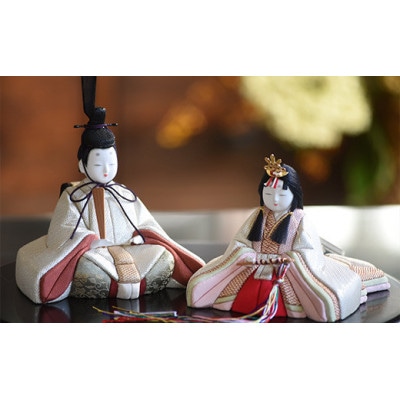 雛人形【平安雛】小判台飾り2