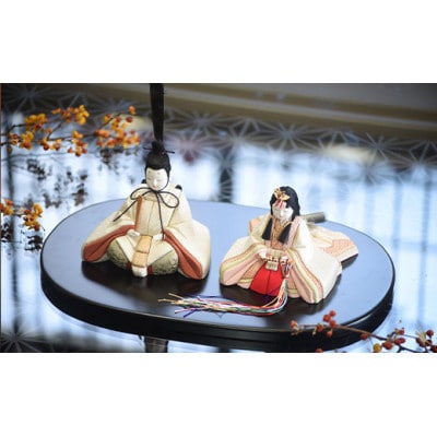 雛人形【平安雛】小判台飾り2