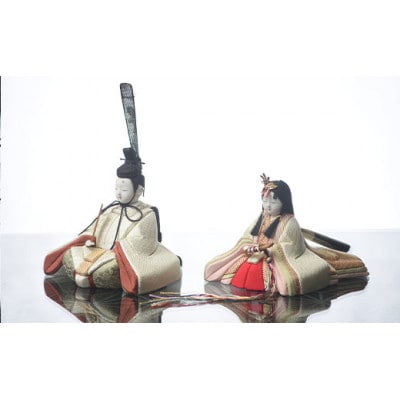 雛人形【平安雛】小判台飾り2