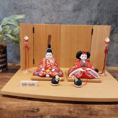 ひな人形　親王飾　華(はな)