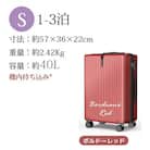 スーツケース　Sサイズ【ボルドー】機内持ち込み可