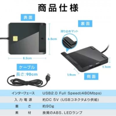 4in1カードリーダー　IC608