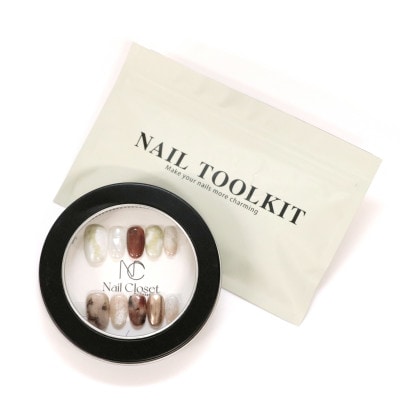 Antellijan大宮　プロネイリストのハンドメイド　ネイルチップ　M2-S　1セット