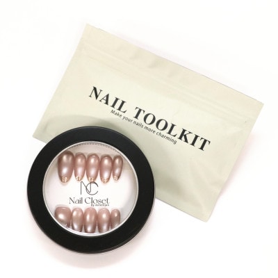 Antellijan大宮　プロネイリストのハンドメイド　ネイルチップ　M5-XS　1セット