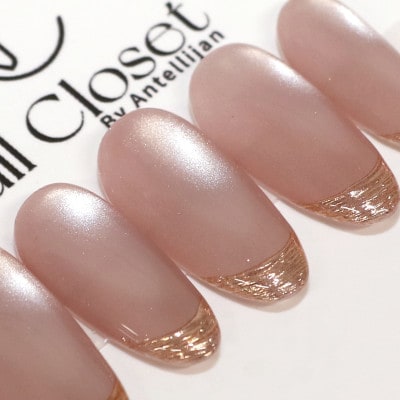 Antellijan大宮 プロネイリストのハンドメイド ネイルチップ M5-L 1