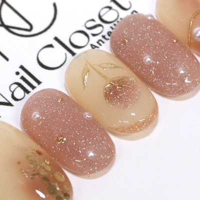 Antellijan大宮 プロネイリストのハンドメイド ネイルチップ M7-S 1