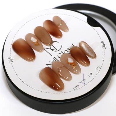 Antellijan大宮　プロネイリストのハンドメイド　ネイルチップ　L1-XS　1セット