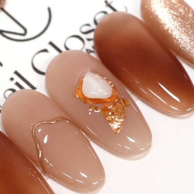 Antellijan大宮 プロネイリストのハンドメイド ネイルチップ M7-S 1