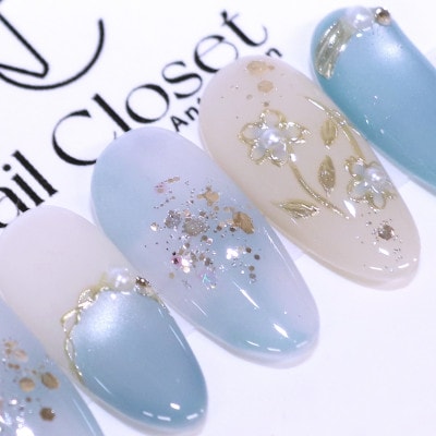 Antellijan大宮 プロネイリストのハンドメイド ネイルチップ L3-XS 1