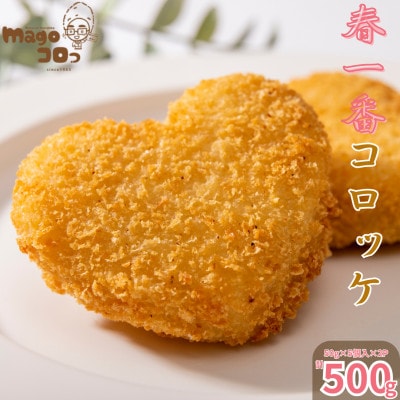 徳之島 伊仙町産 赤土馬鈴薯 ジャガイモ 春一番 コロッケ 計500g【合同食品】(伊仙町)