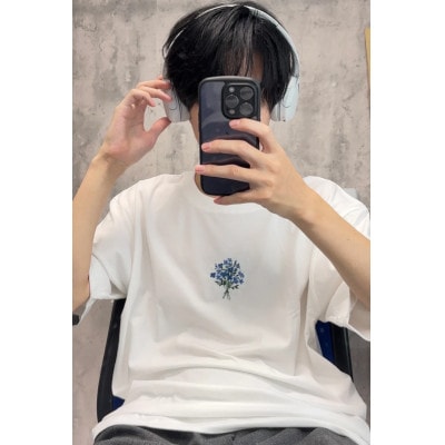 陽だまりのブーケ Tシャツ ホワイト Lサイズ