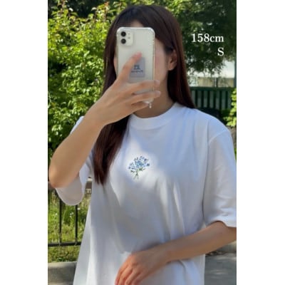 陽だまりのブーケ Tシャツ ホワイト XLサイズ