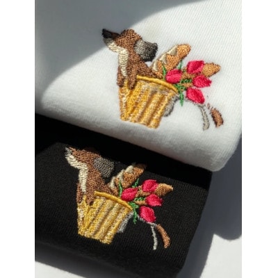 爆走わんこ Tシャツ ブラック Sサイズ