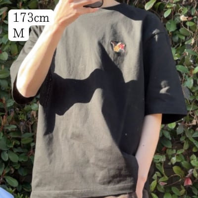 爆走わんこ Tシャツ ブラック Mサイズ