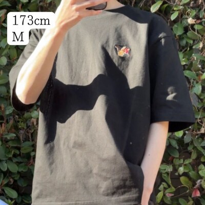 爆走わんこ Tシャツ ブラック XLサイズ