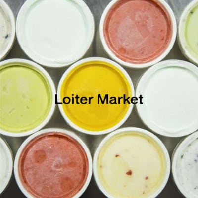 ジェラートボトル2個セット(抹茶/ほうじ茶)Loiter Market [AGD005]