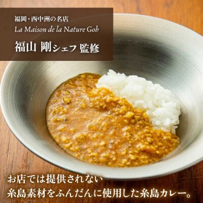 【先行受付】【全12回定期便】【ご家庭用】フレンチの名店とコラボした糸島カレー[ARJ044]