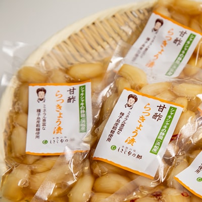 らっきょう甘酢漬け 静岡県浜松産 120g×5袋セット