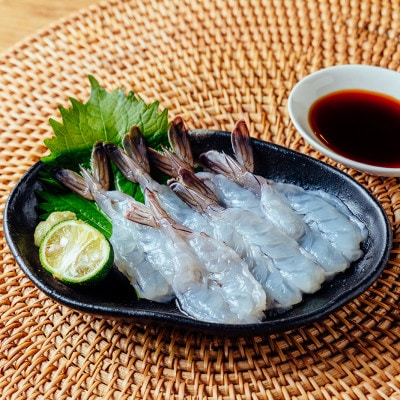 希少【静岡県磐田市産】頭から丸ごと食べられる!国産 冷凍「幸えび/串打ち」「福えび」セット　陸上養殖