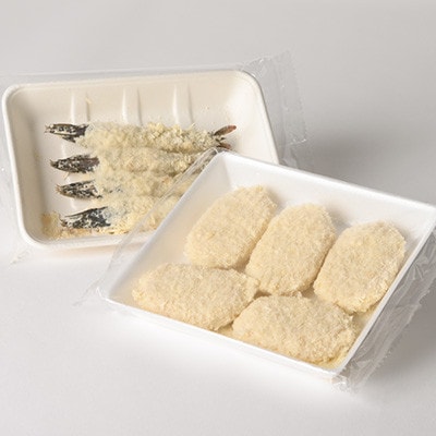 幸えびセット(エビフライとえびクリームコロッケ)　静岡県磐田市産