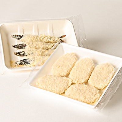 幸えびセット(エビフライとえびクリームコロッケ)　静岡県磐田市産