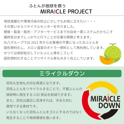 羽毛布団 シングル 150×210cm 日本製 リサイクルダウン 80%　ピンク